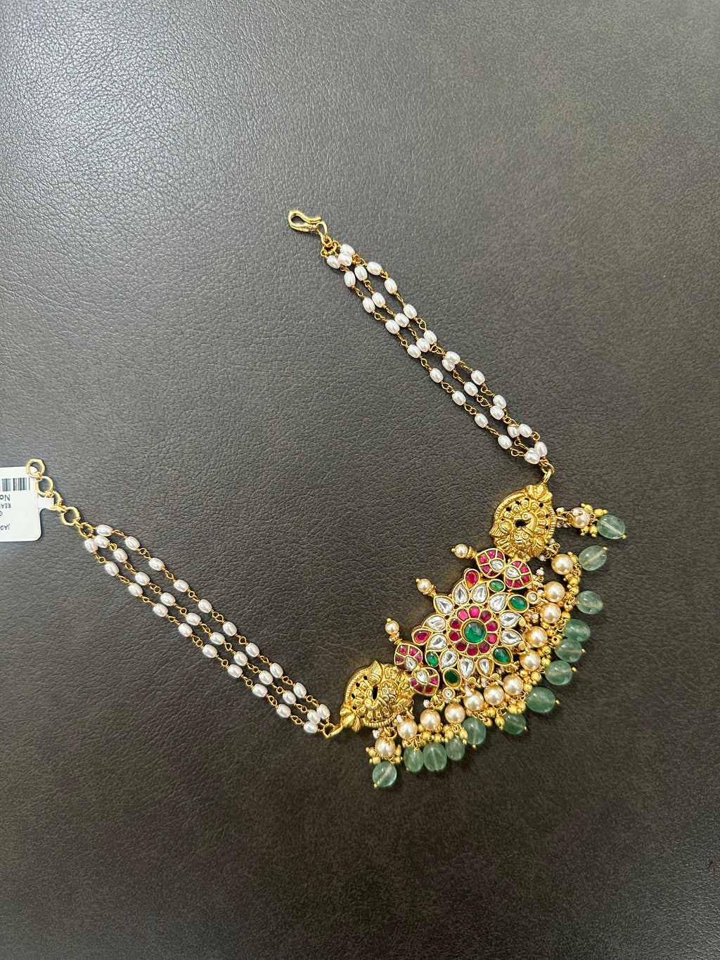 Jadau Kundan Pearls Choker Set