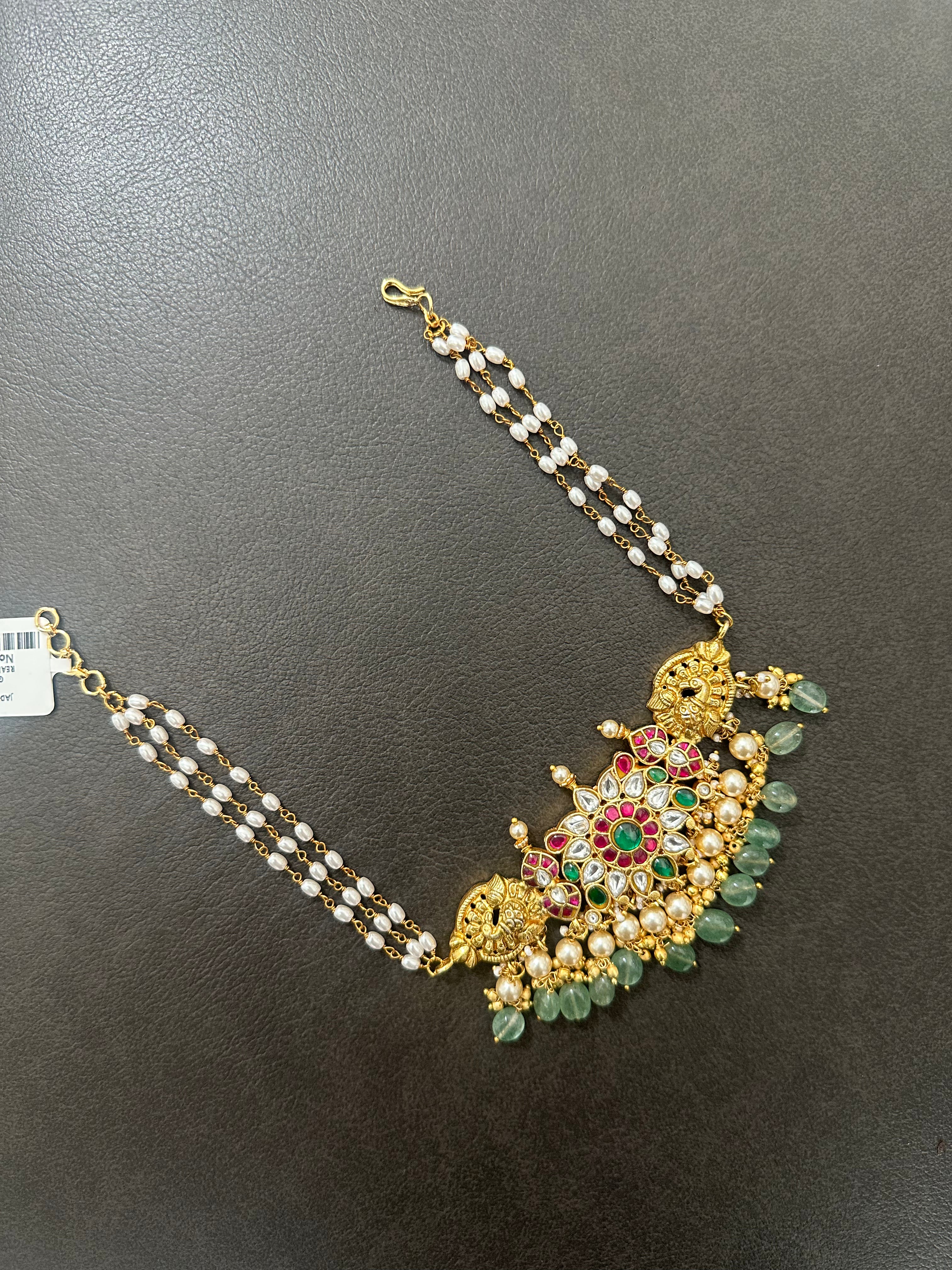 Jadau Kundan Pearls Choker Set