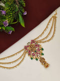Jada Billa /Lakshmi Design Head Accessory With Pearl Chains