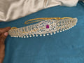 AD Stone Hip Belt With pink Stone-Adults