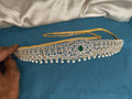 AD Stone Hip Belt With Green Stone-Adults