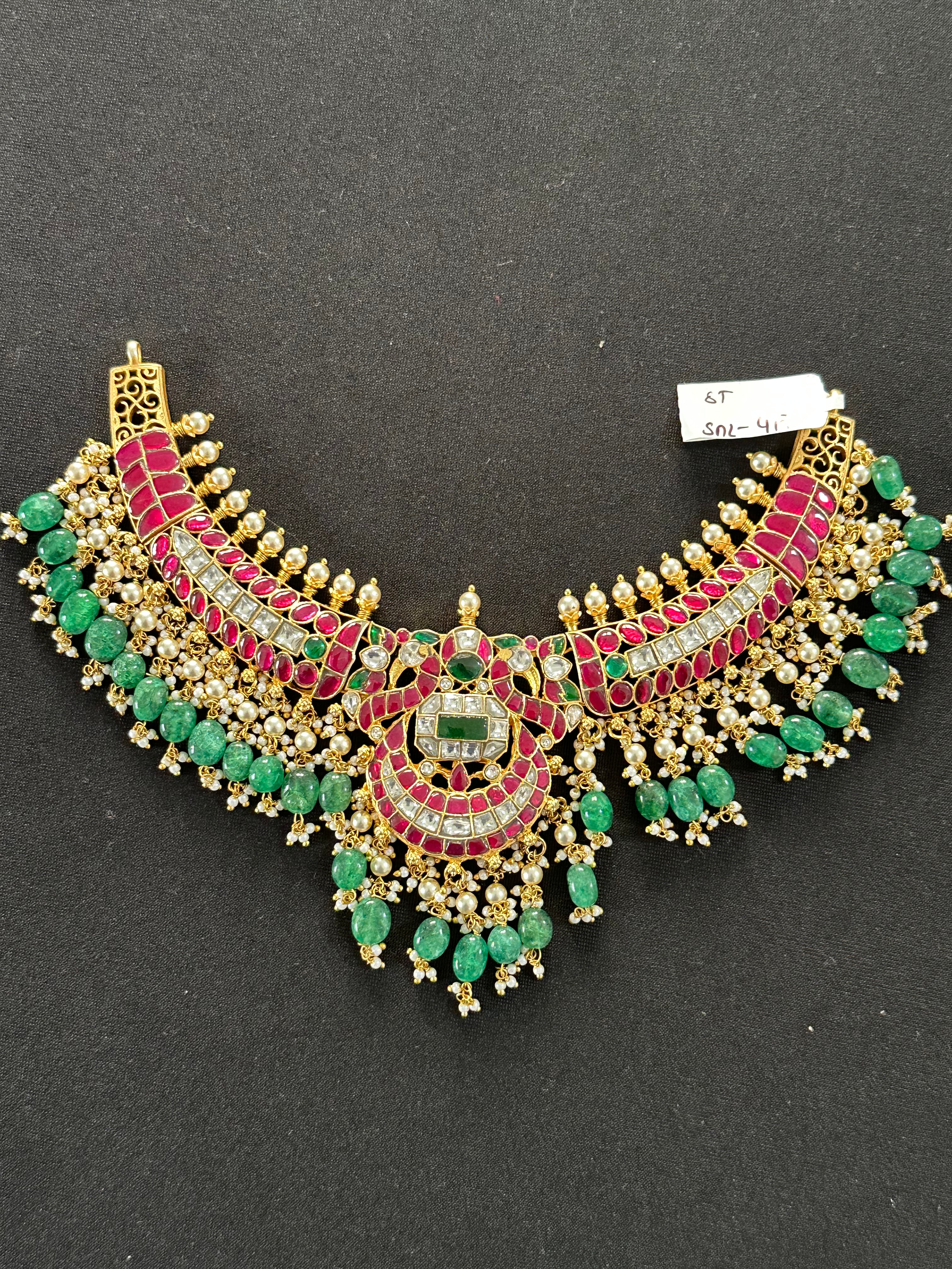 Beautiful Kante Model Jadau Kundan Set