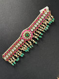 Jadau Kundan Multicolor Choker Set
