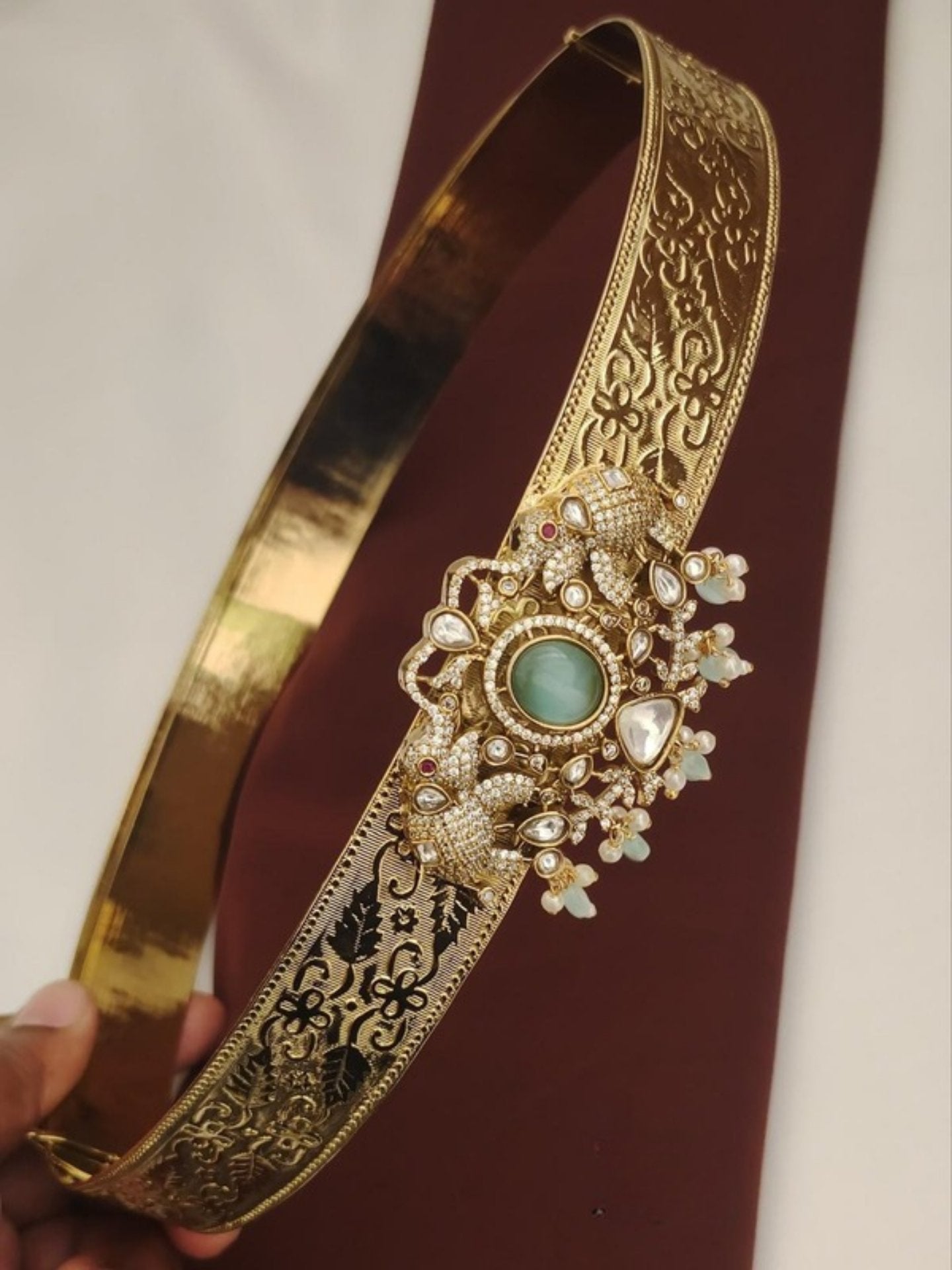 Hip belt for adults - elephant pendant